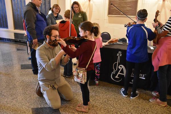 The CSO and Pops strive to educate Cincinnati's young musicians.