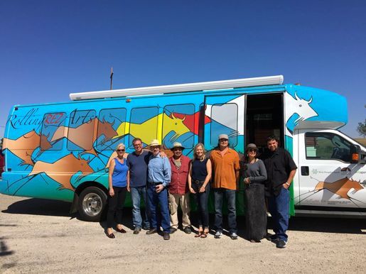 Oglala Lakota Artspace: The Rolling Rez is a unique mobile arts classroom