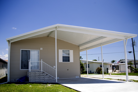 Trailer Estates manufactured home in Sarasota, Fla.