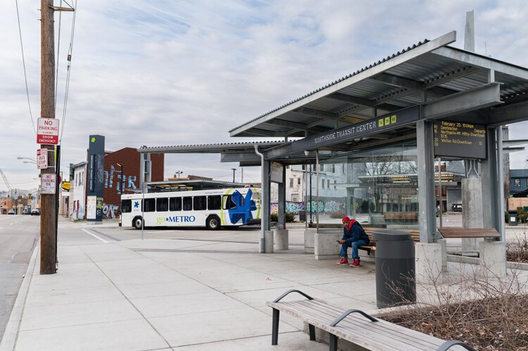 New bus infrastructure is part of the Reinventing Metro plan.