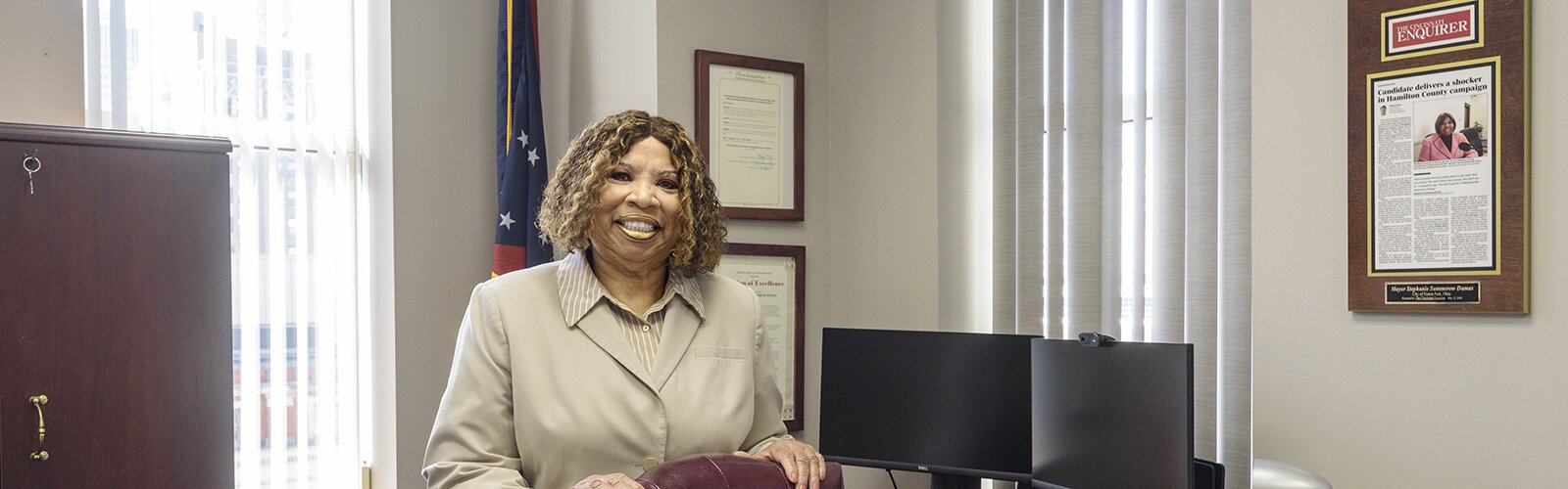 Stephanie Summerow Dumas was first elected Hamilton County commissioner in 2018.