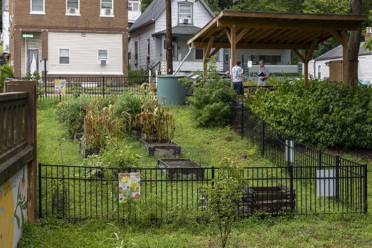 Designed for children, Pamela's Garden was built on vacant lots in South Cumminsville.