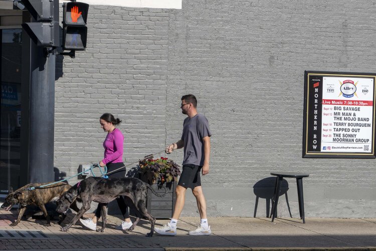 The District, Harrison's historic downtown, features a coffee shop, a brewpub, restaurants and music.