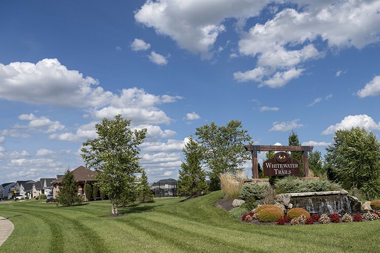 Whitewater Trails, one of several housing developments in the city's northeast quadrant.