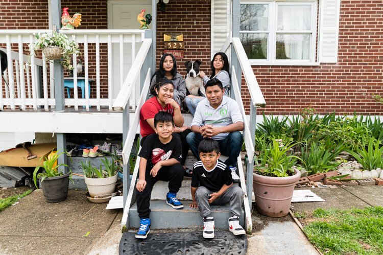 The Perez family moved in to this East Price Hill house in 2017.