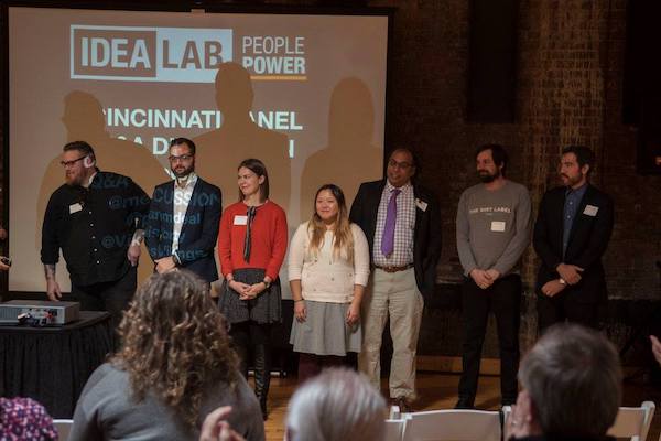 Seven of the eight keynote speakers at last year's IDEALAB.