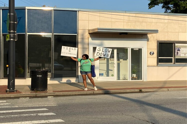 Julie Brown and her neighbors took direct action in College Hill.