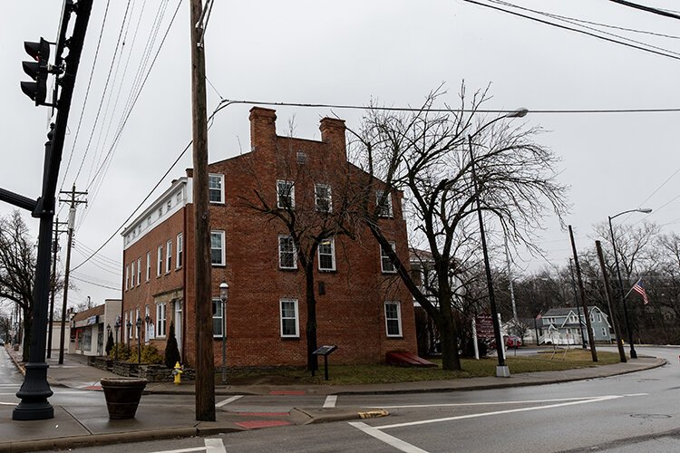 Two one-way streets, Reading Road and Main Street, create a downtown loop in Sharonville.