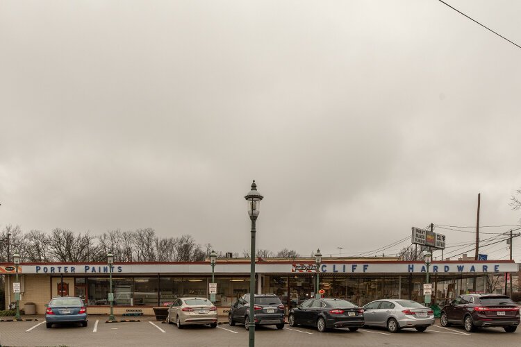 Cliff Hardware is the largest and the oldest store in downtown Sharonville.