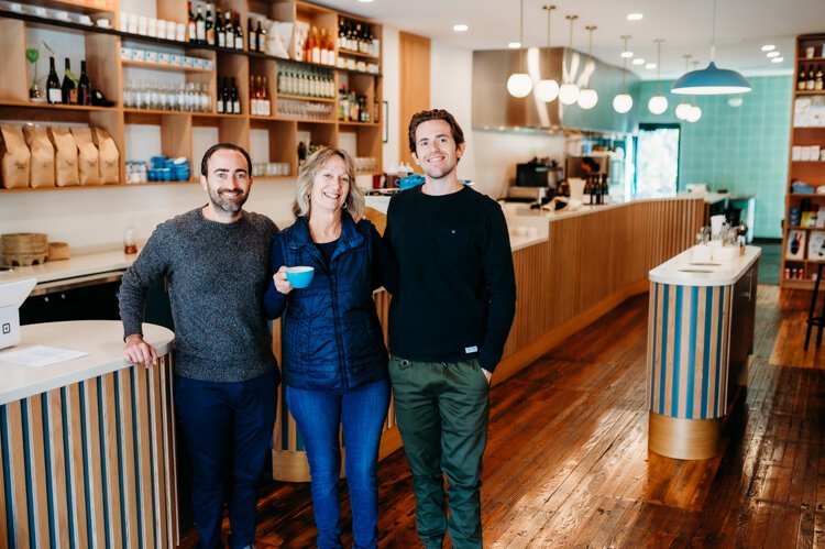 The Ferrari family opened their second Mom and Em coffee and wine bar in Madisonville.