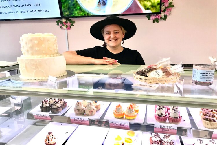 Liz Field opened the Cheesecakery in Madisonville, where she grew up. 