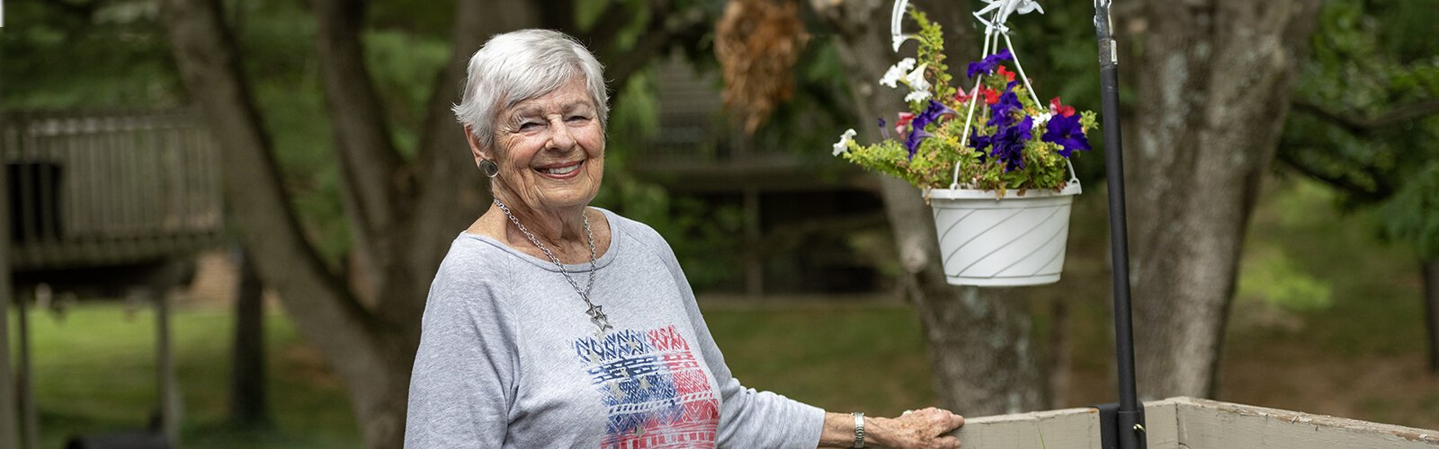 Mary Corley, 87, has lived in Wyoming most of her life.