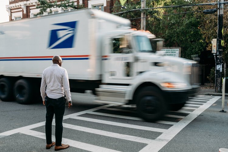 Crossing Hamilton Avenue has become an act of courage.