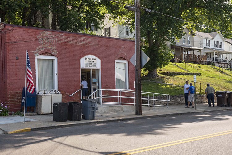 The post office in Addyston, Ohio 45001