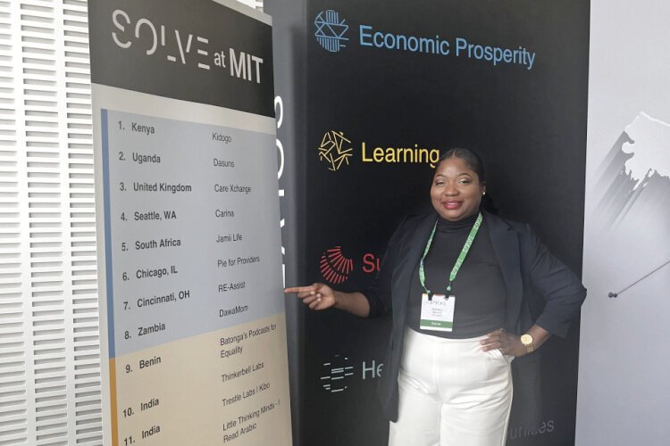 Ashley Barrow and her startup, RE-Assist, participated in the global MIT Solve challenge.