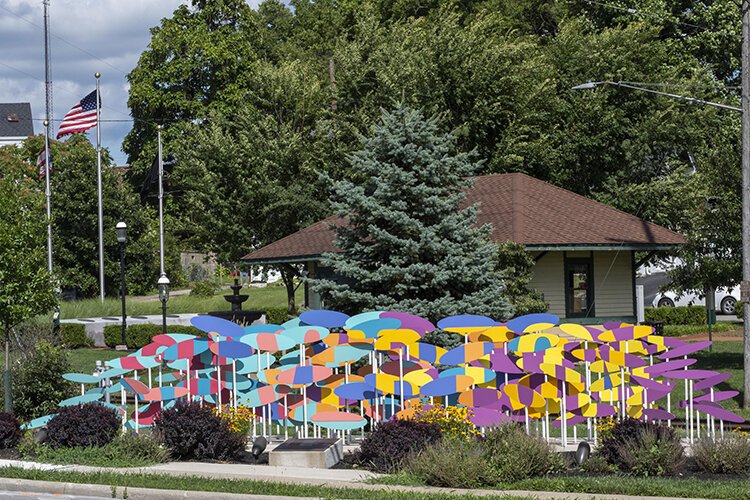 Public art is part of Silverton's revitalization plan.