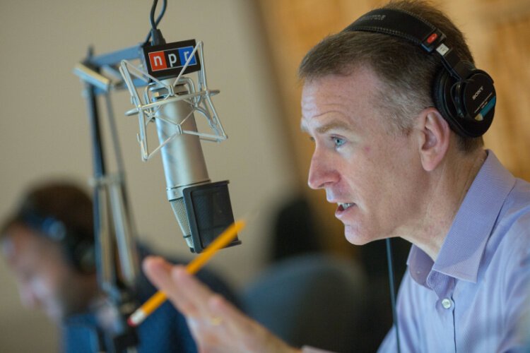 NPR Morning Edition host Steve Inskeep