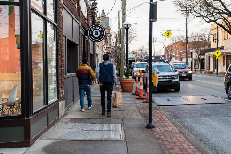 Brink Brewing opened in 2017 in the College Hill business district.