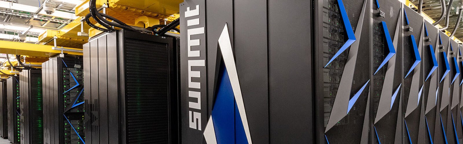 A supercomputer at Oak Ridge National Laboratory